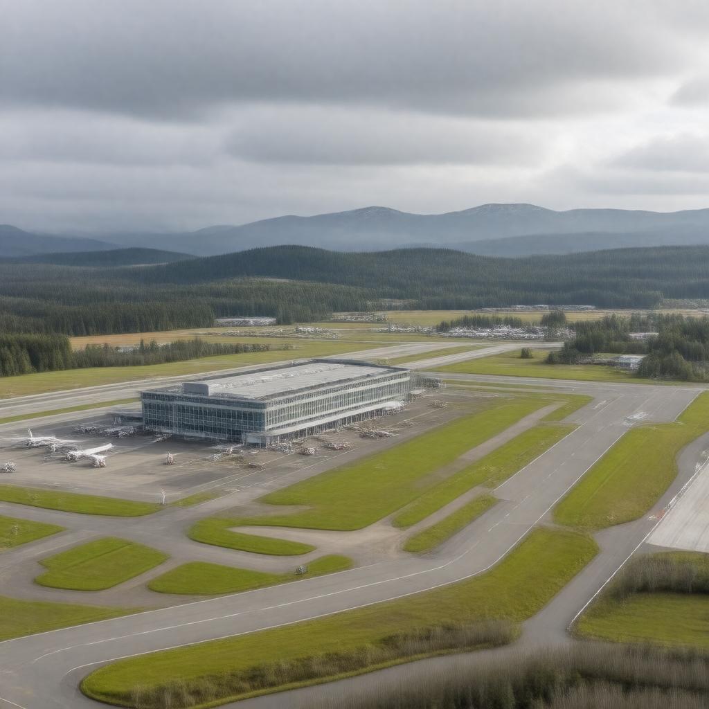 Trondheim Airport, Værnes